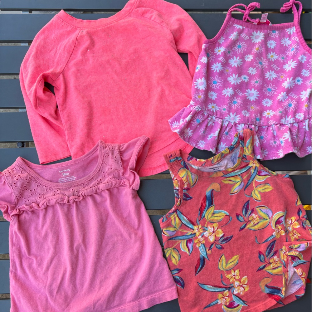 Girls toddler tops